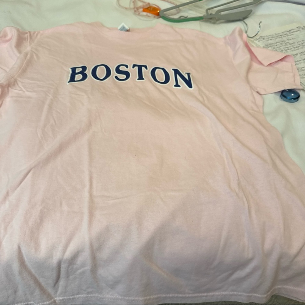 Delta Pink Boston Tee - Picture 8 of 11